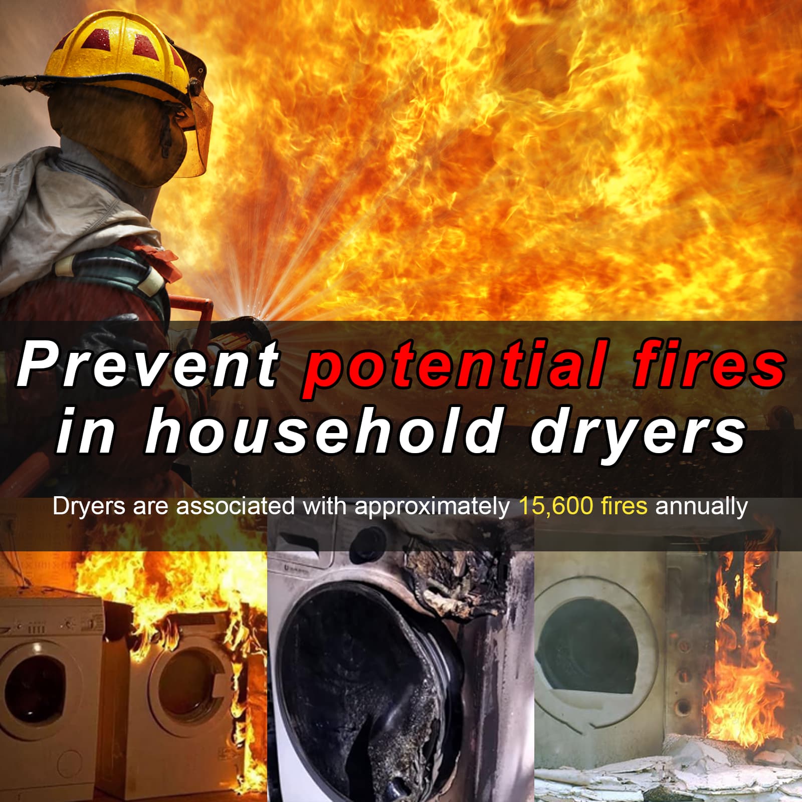 Upgrade dryer fluff exhaust cleaning kit: flexible vacuum hose accessory for removing fluff | universal vacuum cleaner deep cleaning brush suitable for clogged pipes thumbnail 7